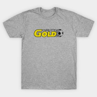 Defunct Charlotte Gold 1984 United Soccer League T-Shirt